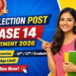 SSC Selection Post Phase 14 Recruitment 2026