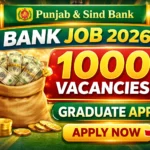 Punjab and Sind Bank Recruitment 2026